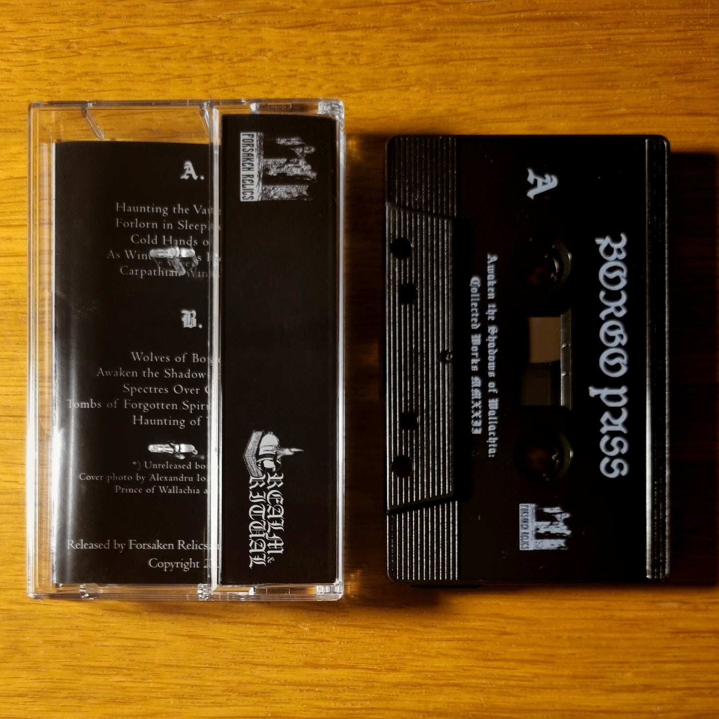 Borgo Pass - Awaken the Shadows of Wallachia: Collected Works MMXXII Cassette Tape