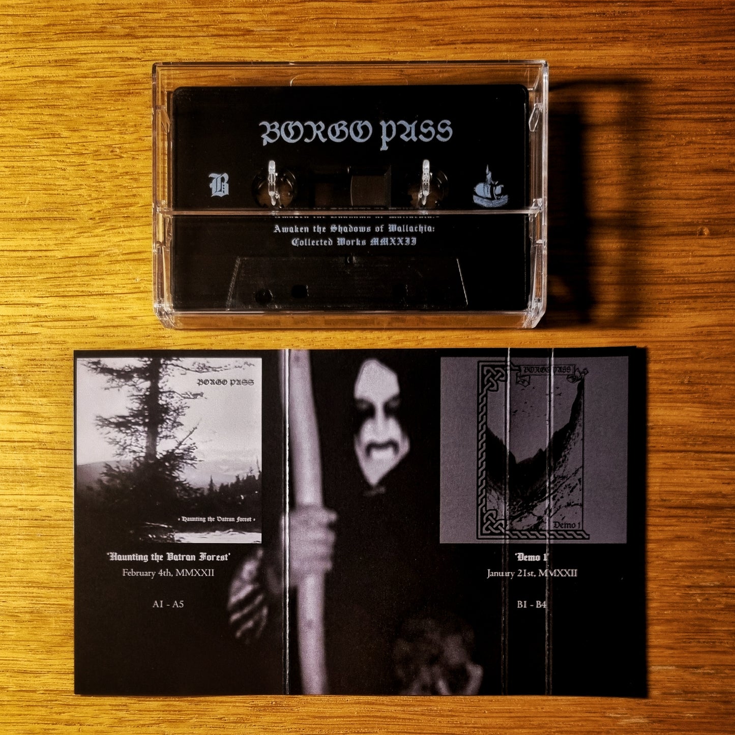 Borgo Pass - Awaken the Shadows of Wallachia: Collected Works MMXXII Cassette Tape