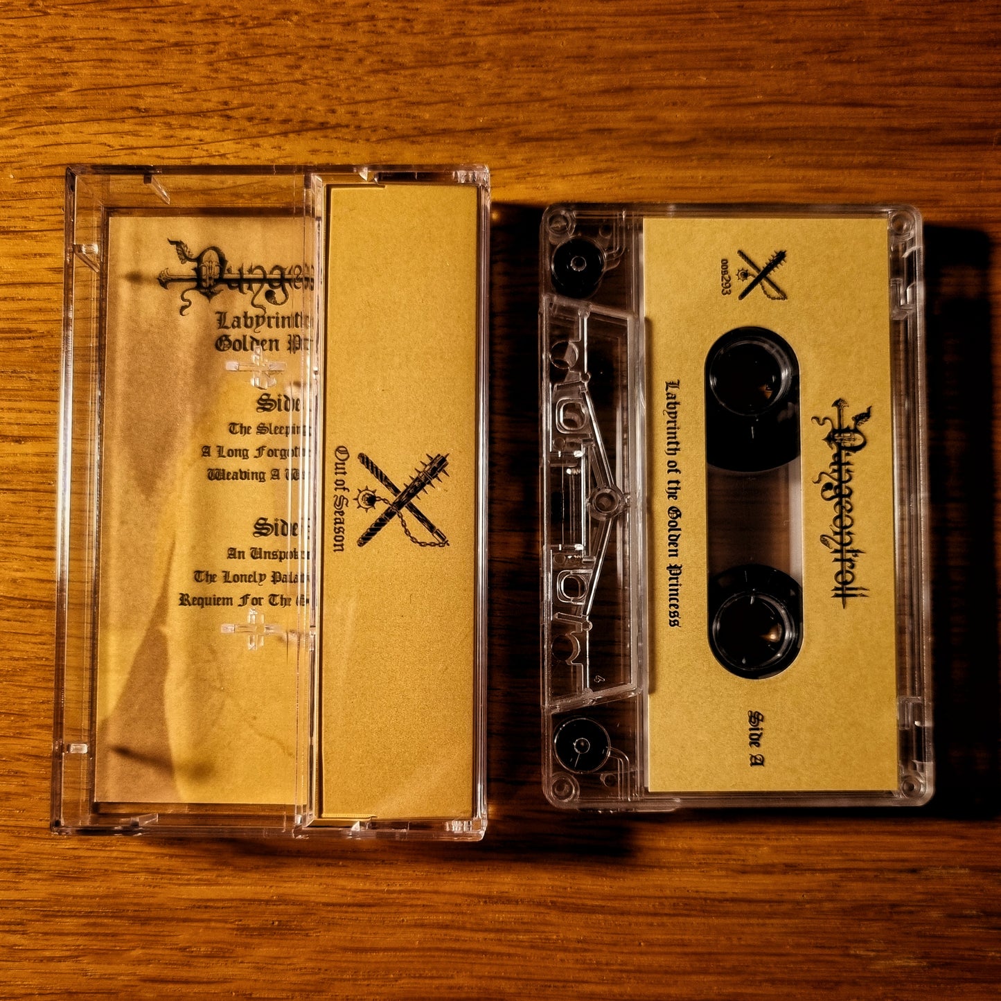 Dungeontroll - Labyrinth of the Golden Princess (Demo III) Cassette Tape