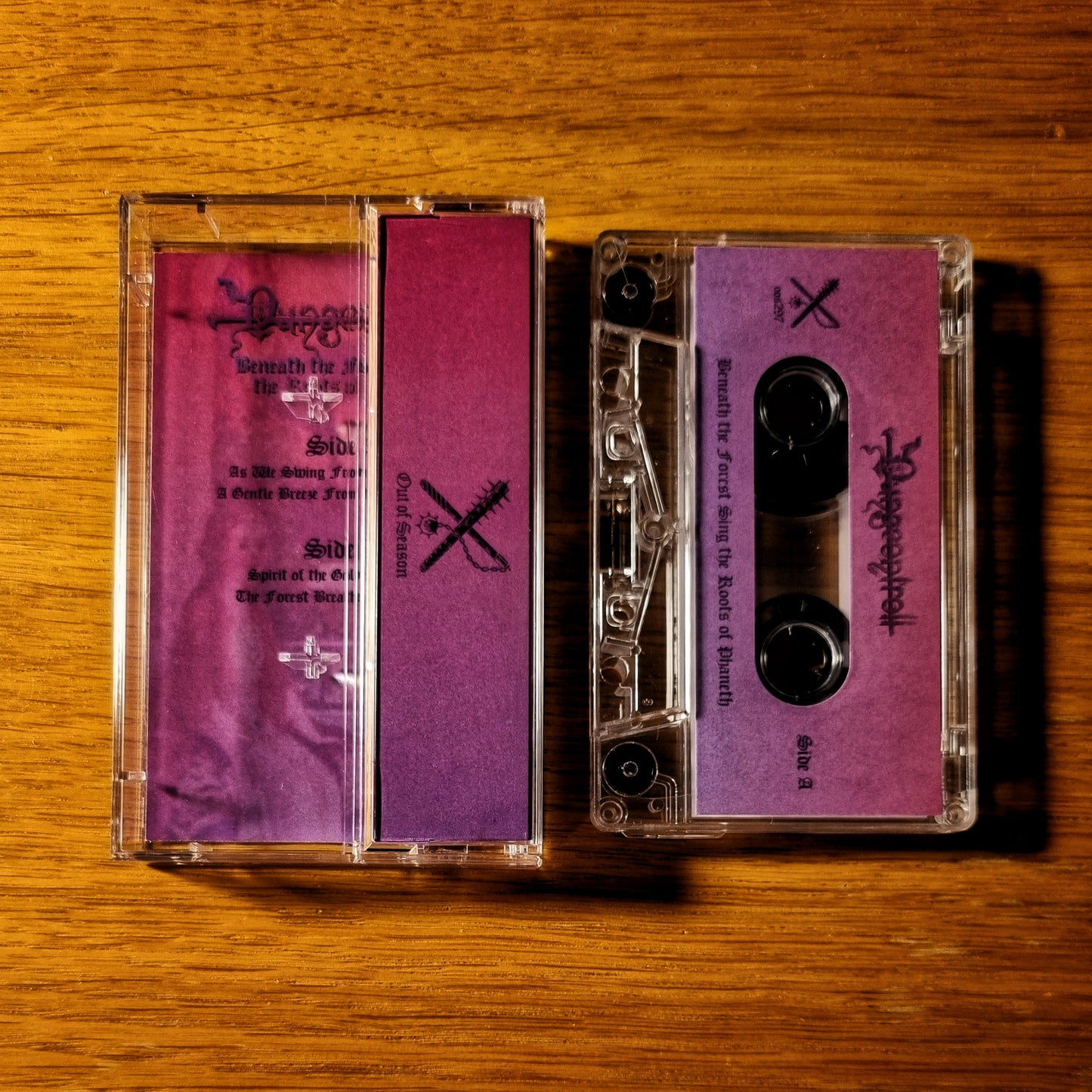 Dungeontroll - Beneath the Forest Sing the Roots of Phaneth (Demo IV) Cassette Tape