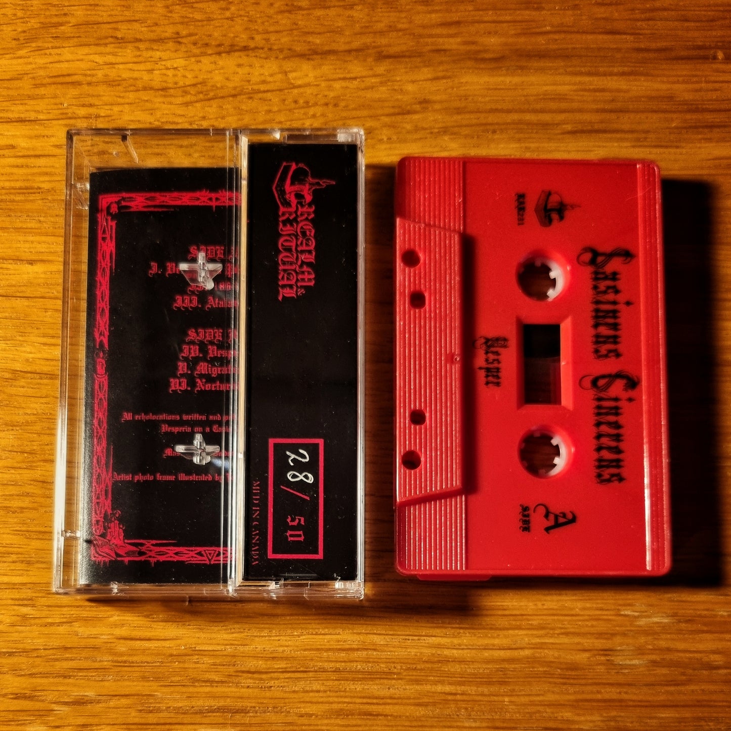 Lasiurus Cinereus - Vesper Cassette Tape