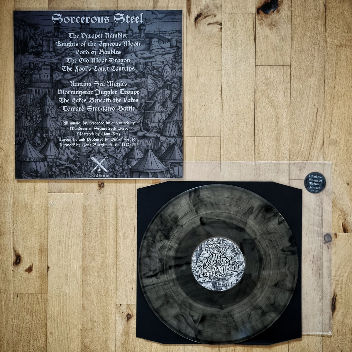 Sequestered Keep - Sorcerous Steel Brown Vinyl LP