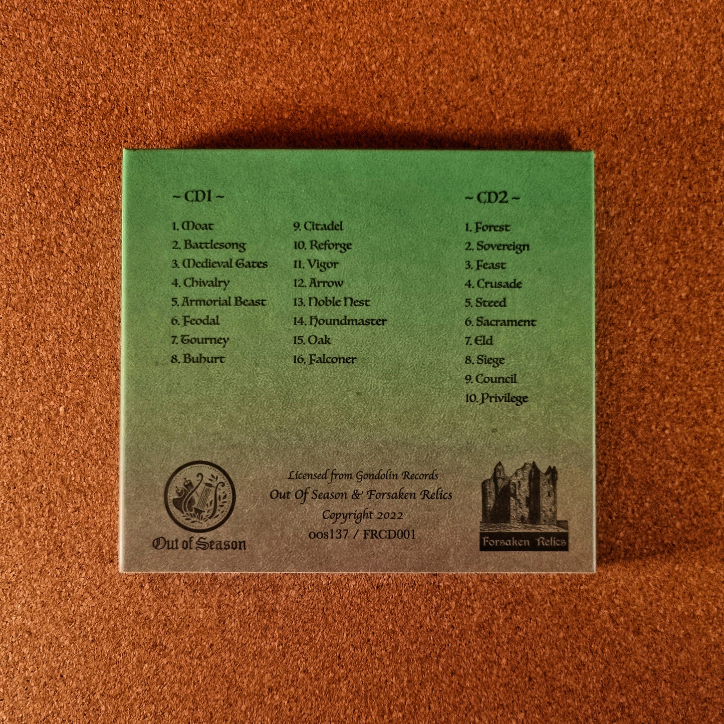 Utred - Citadel ◊ Forest ◊ Sovereign 2xCD digipak
