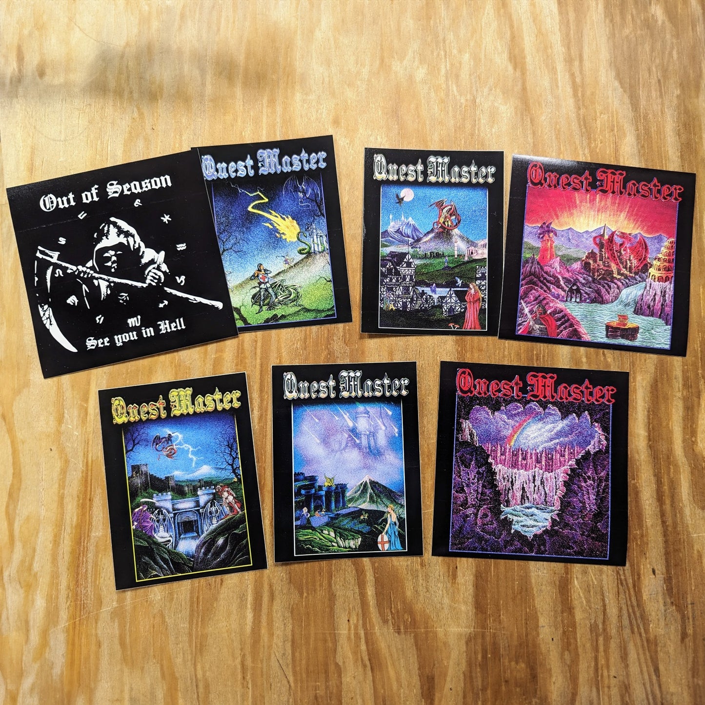 Quest Master Sticker Pack