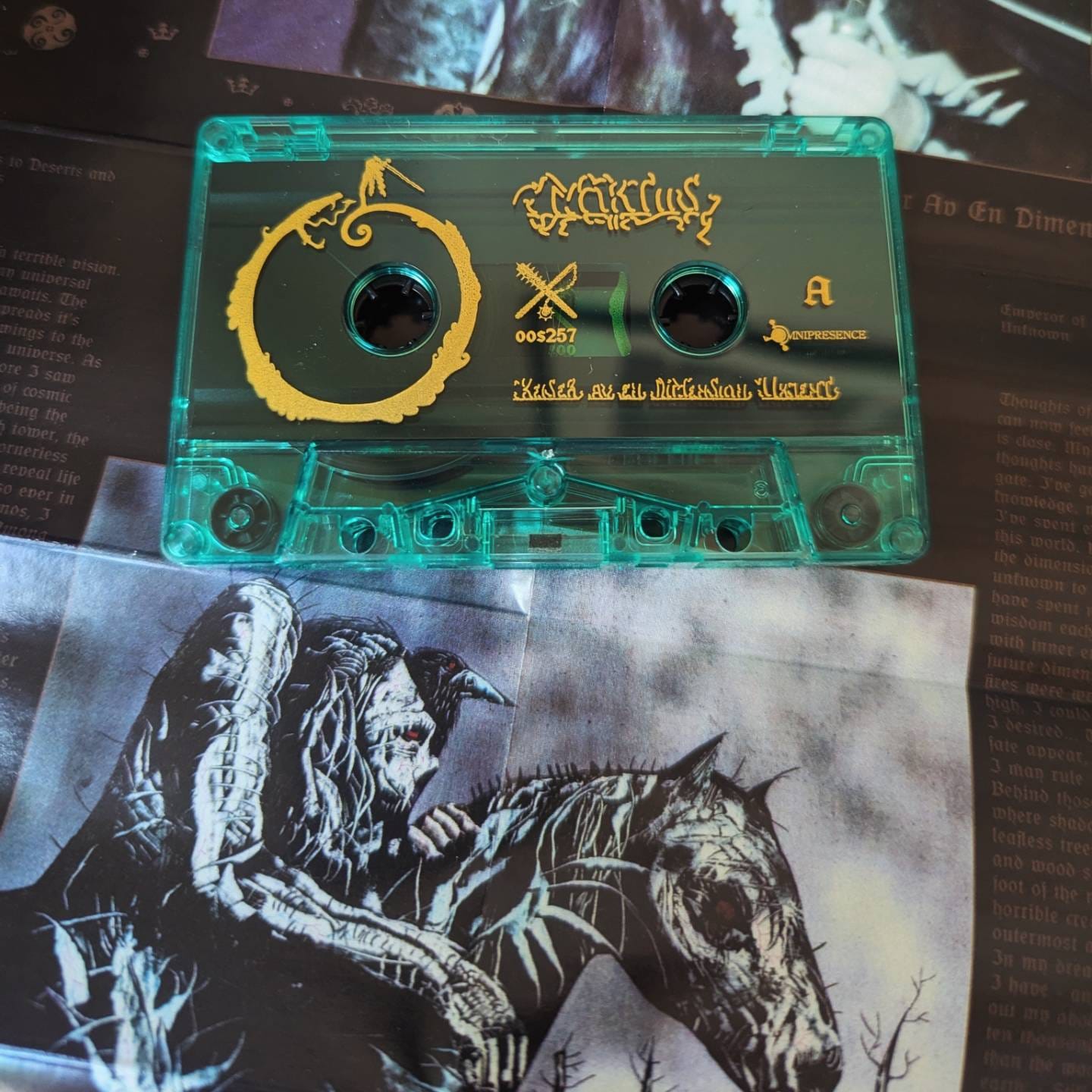 Mortiis - Kejser Av En Dimension Ukjent Cassette Tape