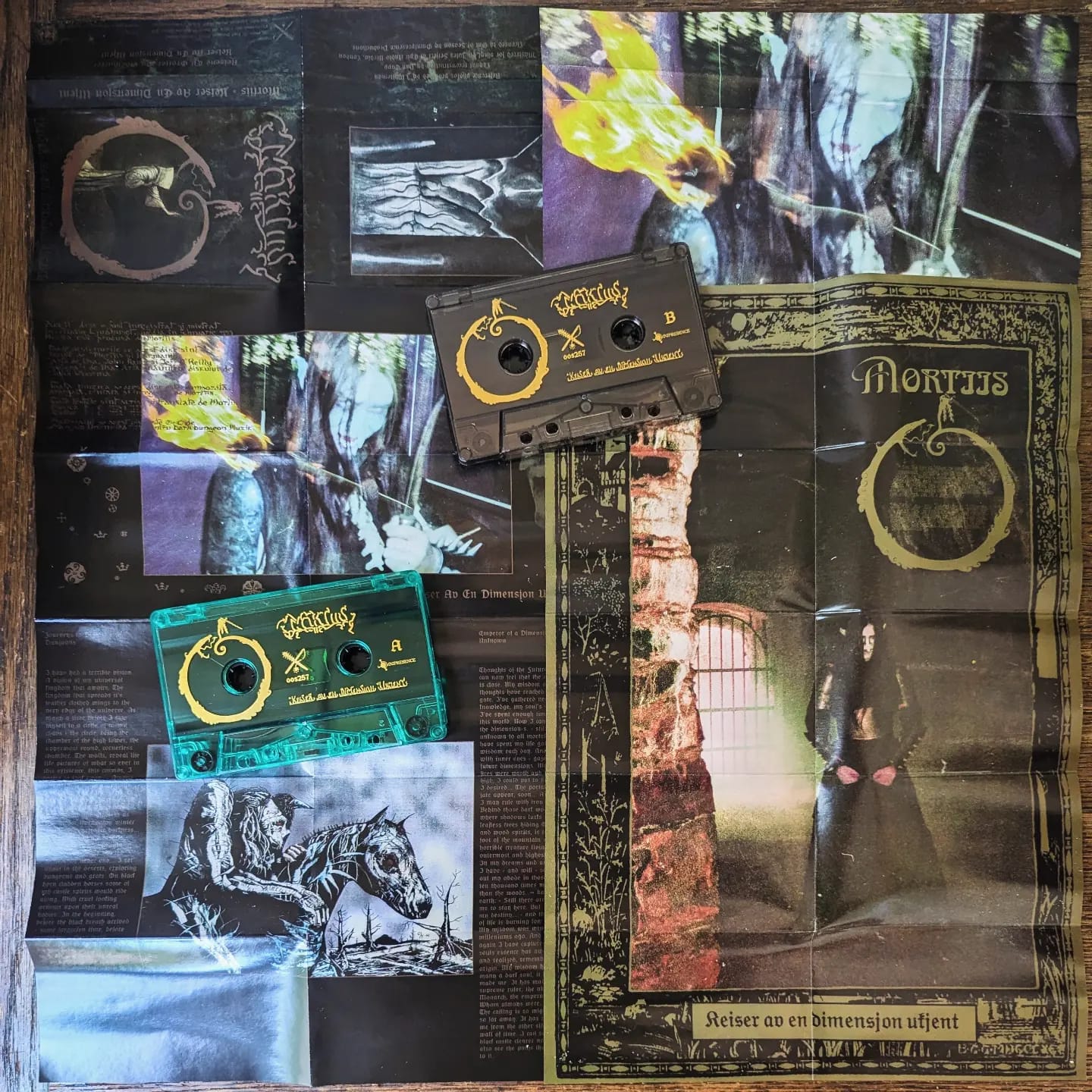 Mortiis - Kejser Av En Dimension Ukjent Cassette Tape