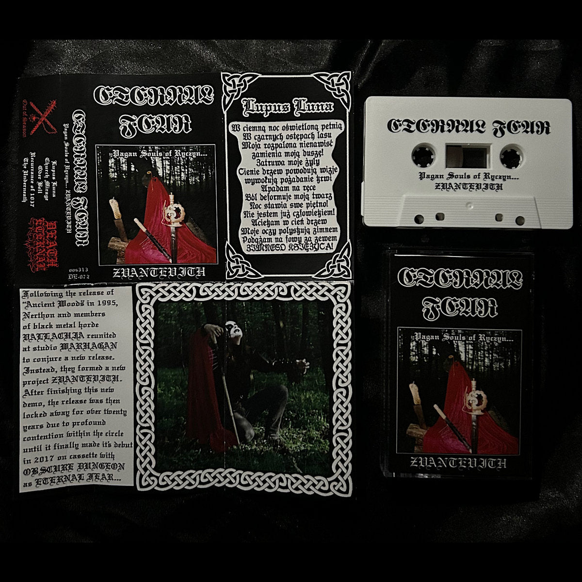 Eternal Fear - Pagan Souls of Ryczyn… Zvantevith Cassette Tape *PREORDER*