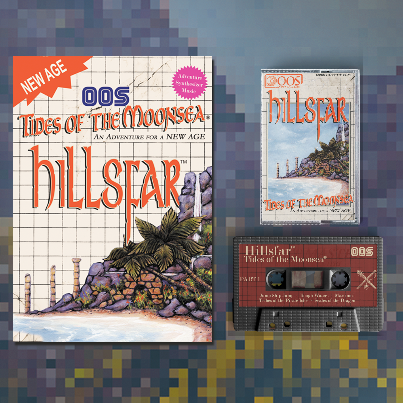 Hillsfar - Tides of the Moonsea Cassette Tape SEGA Edition *PREORDER*