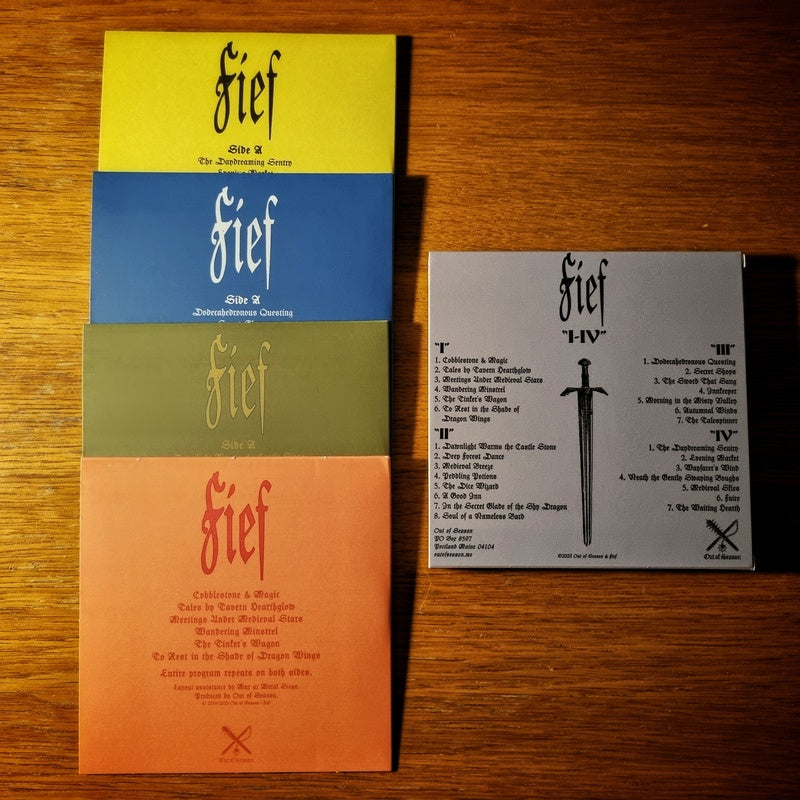 Fief - I-IV 4xCD slipcase