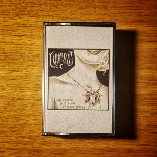 Lunar Cult - She Carved Your Name Upon the Bones of Time Cassette Tape