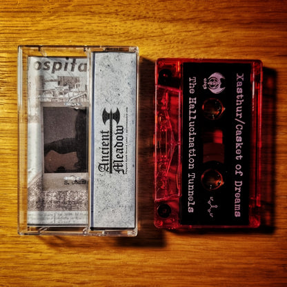 Xasthur & Casket Of Dreams – The Hallucination Tunnels Cassette Tape