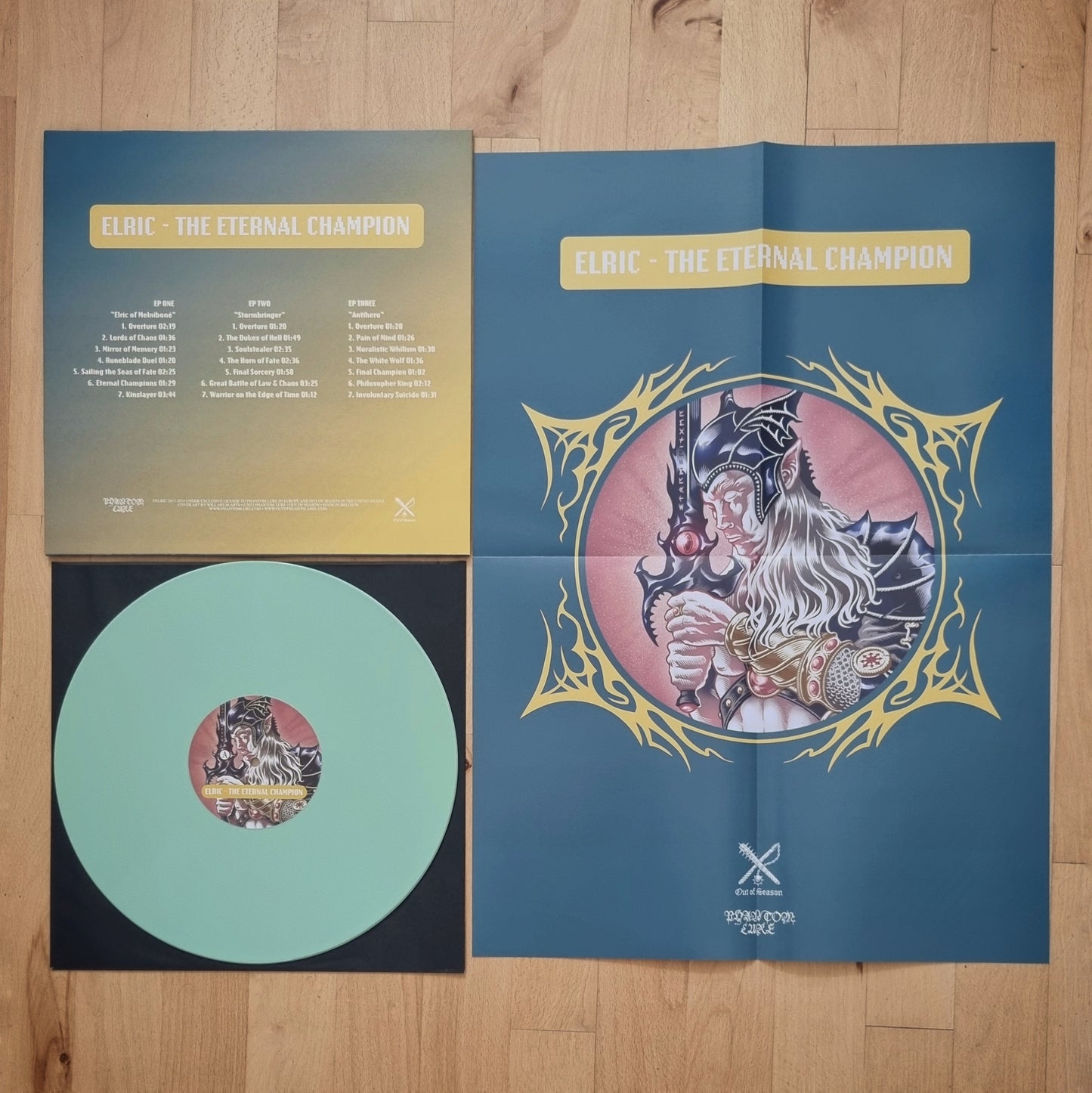 Elric - The Eternal Champion Green Vinyl LP