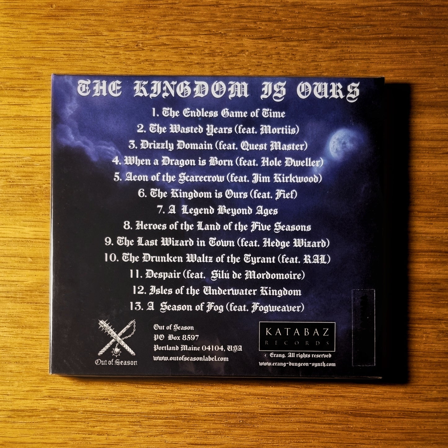 Erang - The Kingdom Is Ours Digipak CD