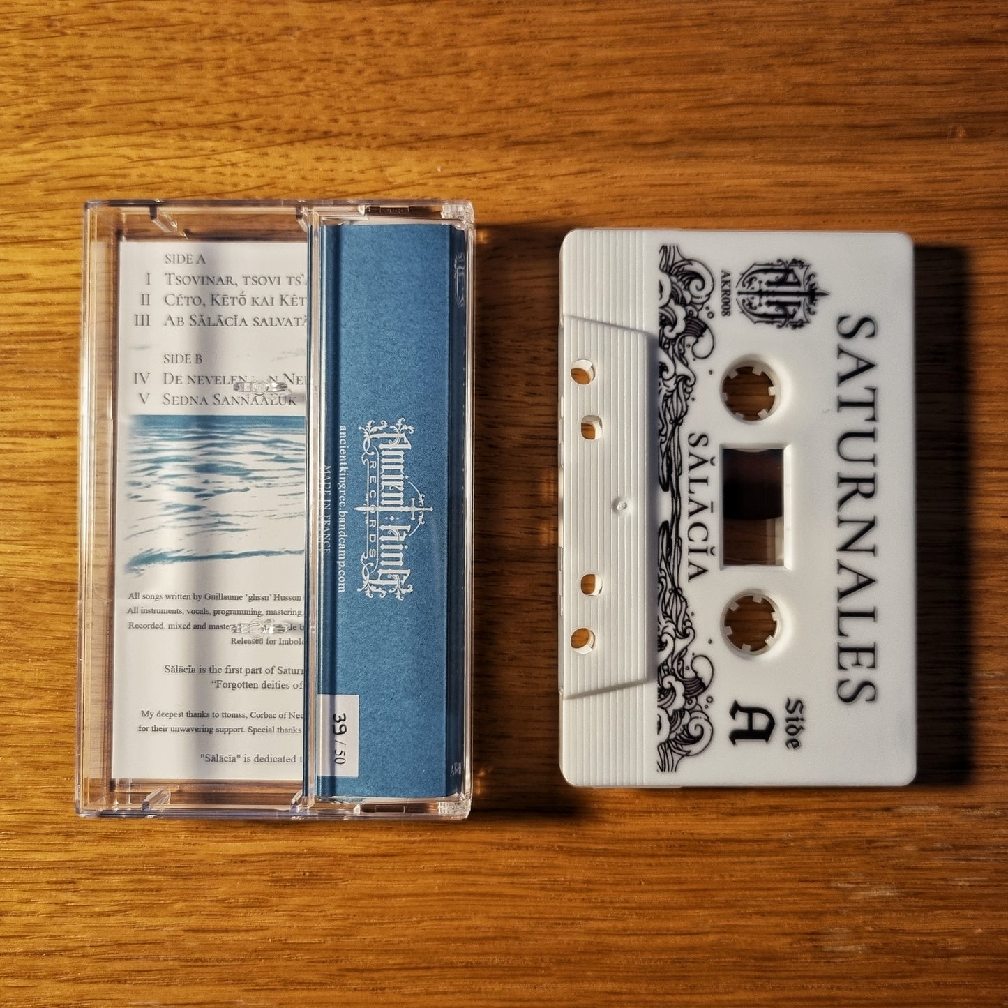 Saturnales - Sălācĭa Cassette Tape