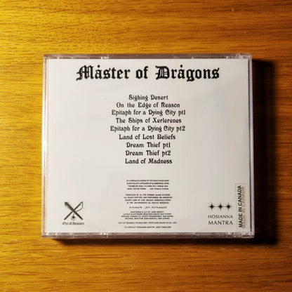 Jim Kirkwood - Master Of Dragons Jewelcase CD