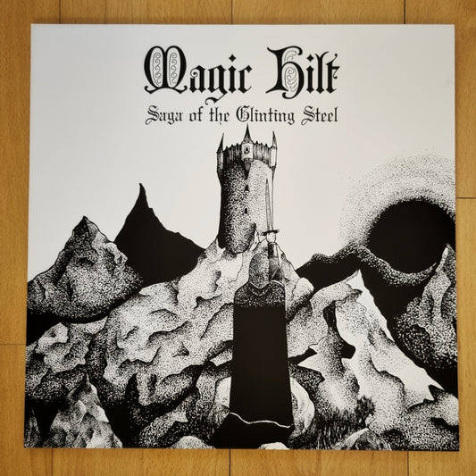 Magic Hilt - Saga Of The Glinting Steel Vinyl LP w patch