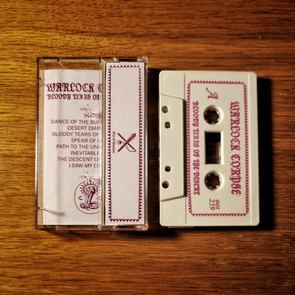 Warlock Corpse - Bloody Tears of the Desert Cassette Tape
