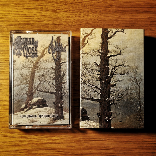 Altar Of Moss & Avagddu - Coedwig Rhewedig Cassette Tape