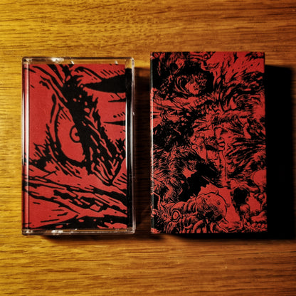 Scarlet Eclipse & Orlok's Mourning - The Black Swordsman Cassette Tape