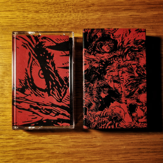 Scarlet Eclipse & Orlok's Mourning - The Black Swordsman Cassette Tape