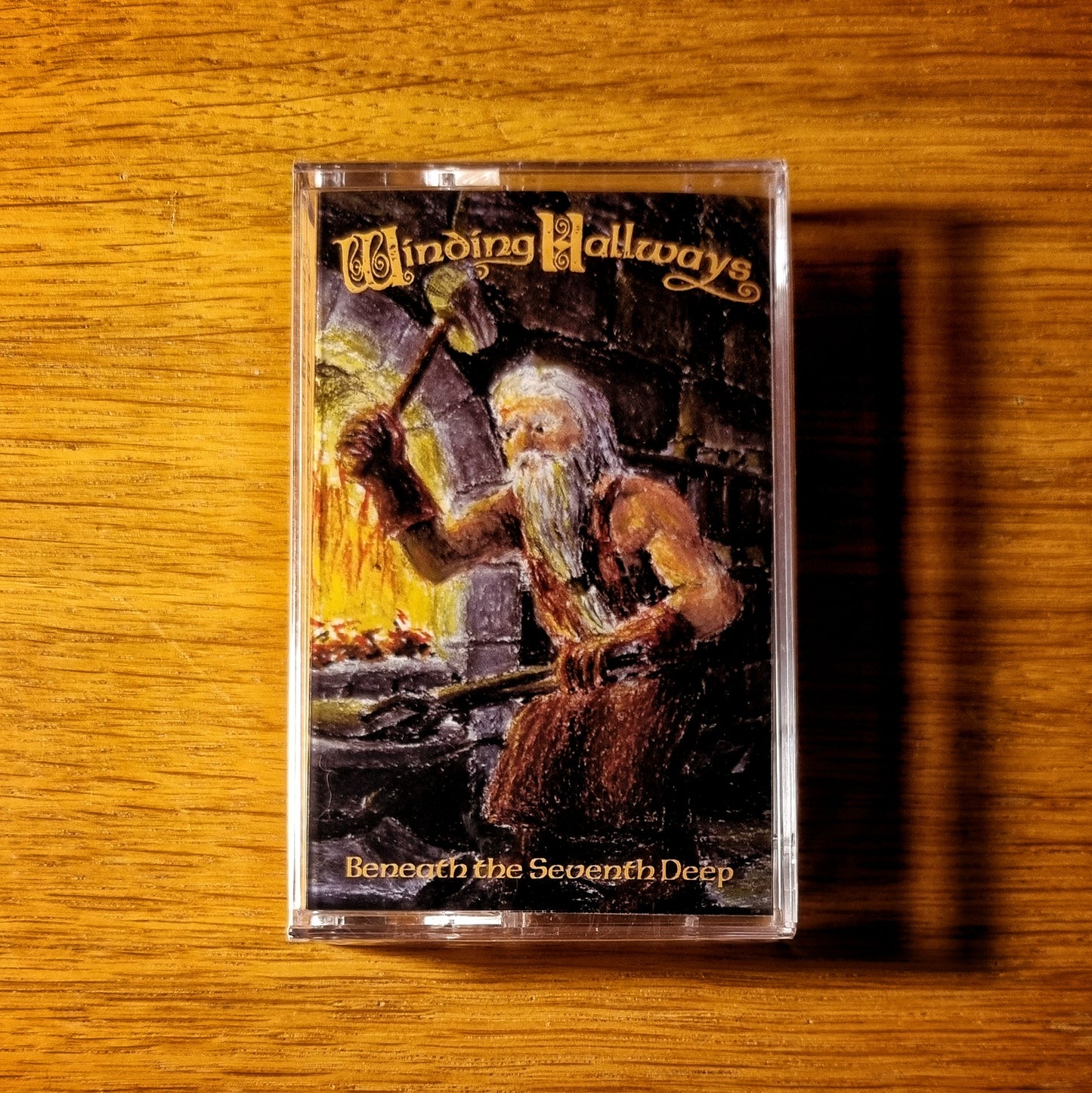 Winding Hallways - Beneath The Seventh Deep Cassette Tape