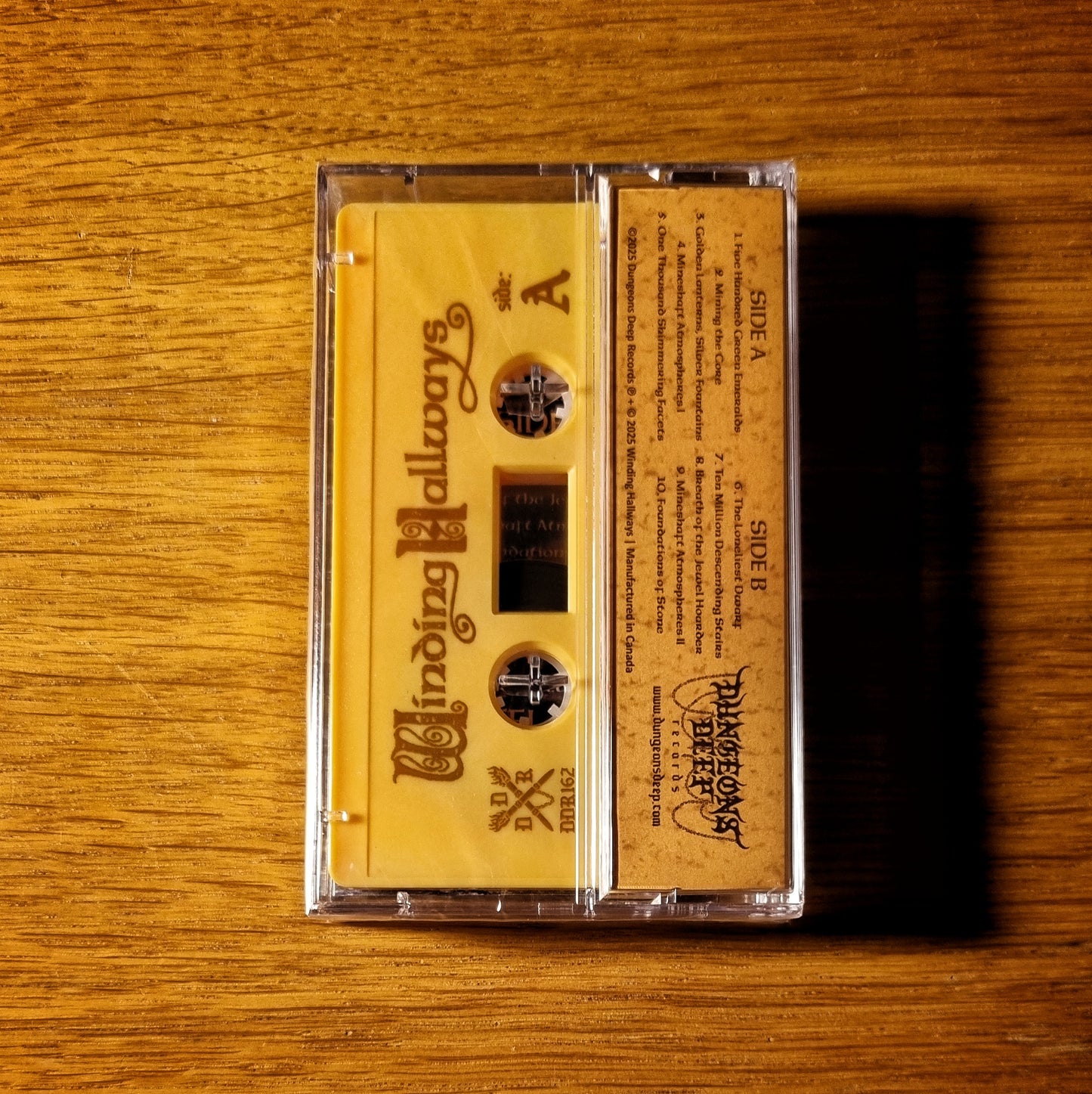 Winding Hallways - Beneath The Seventh Deep Cassette Tape