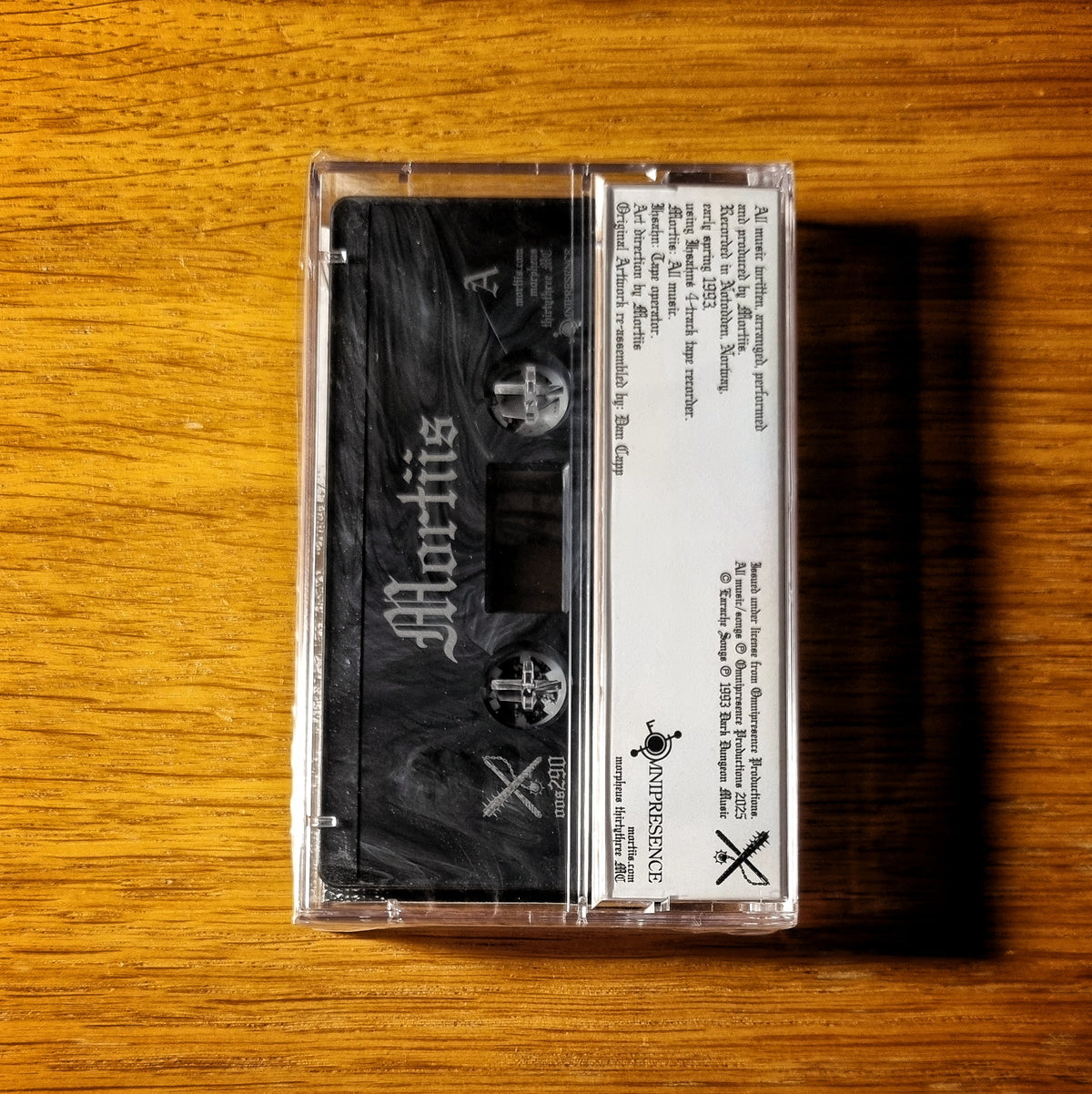 Mortiis - The Song of a Long Forgotten Ghost Cassette Tape