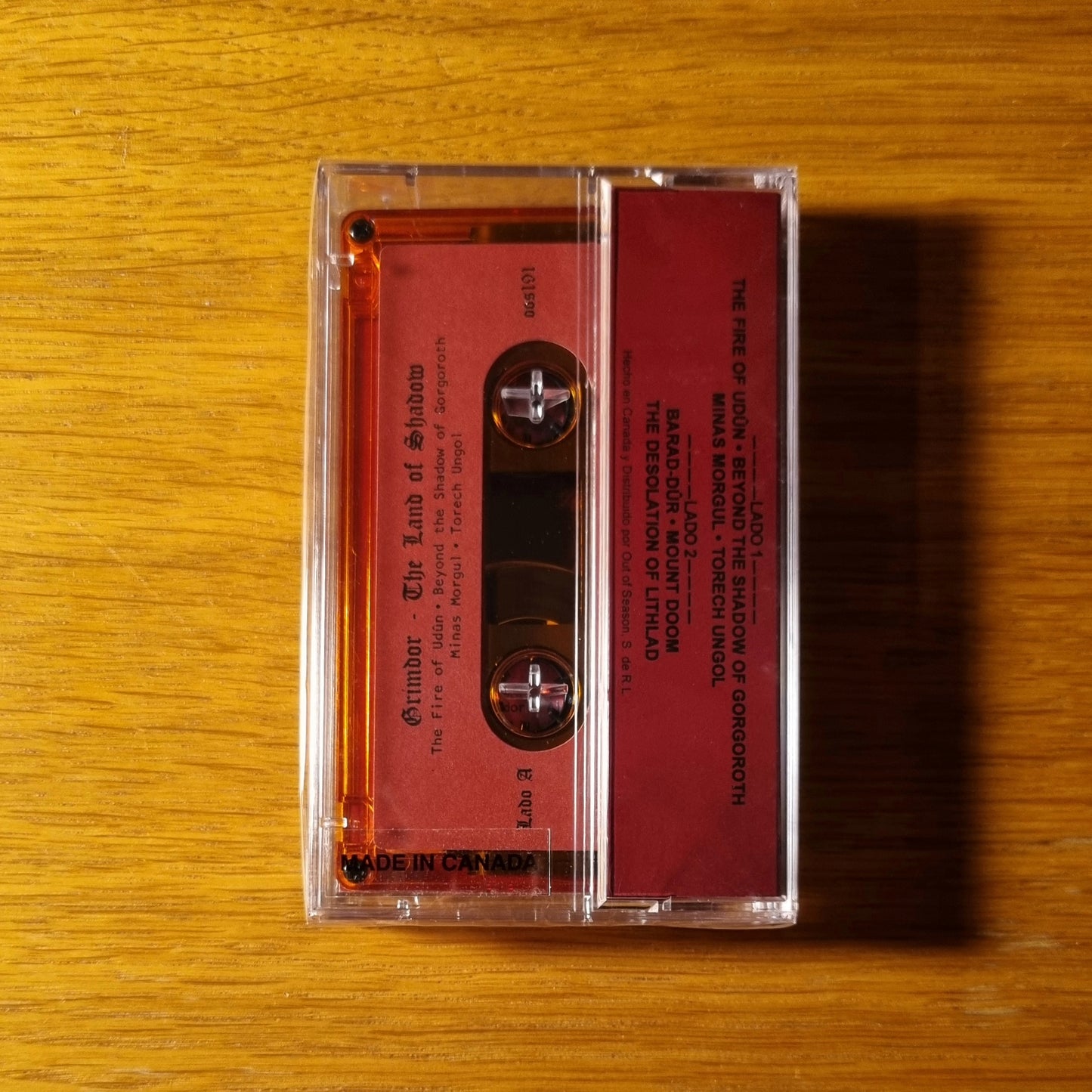 Grimdor - The Land Of Shadow Cassette Tape