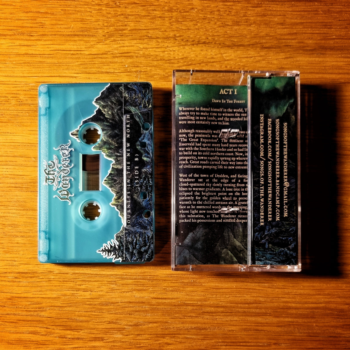 The Wanderer - Journeys In The North Cassette Tape