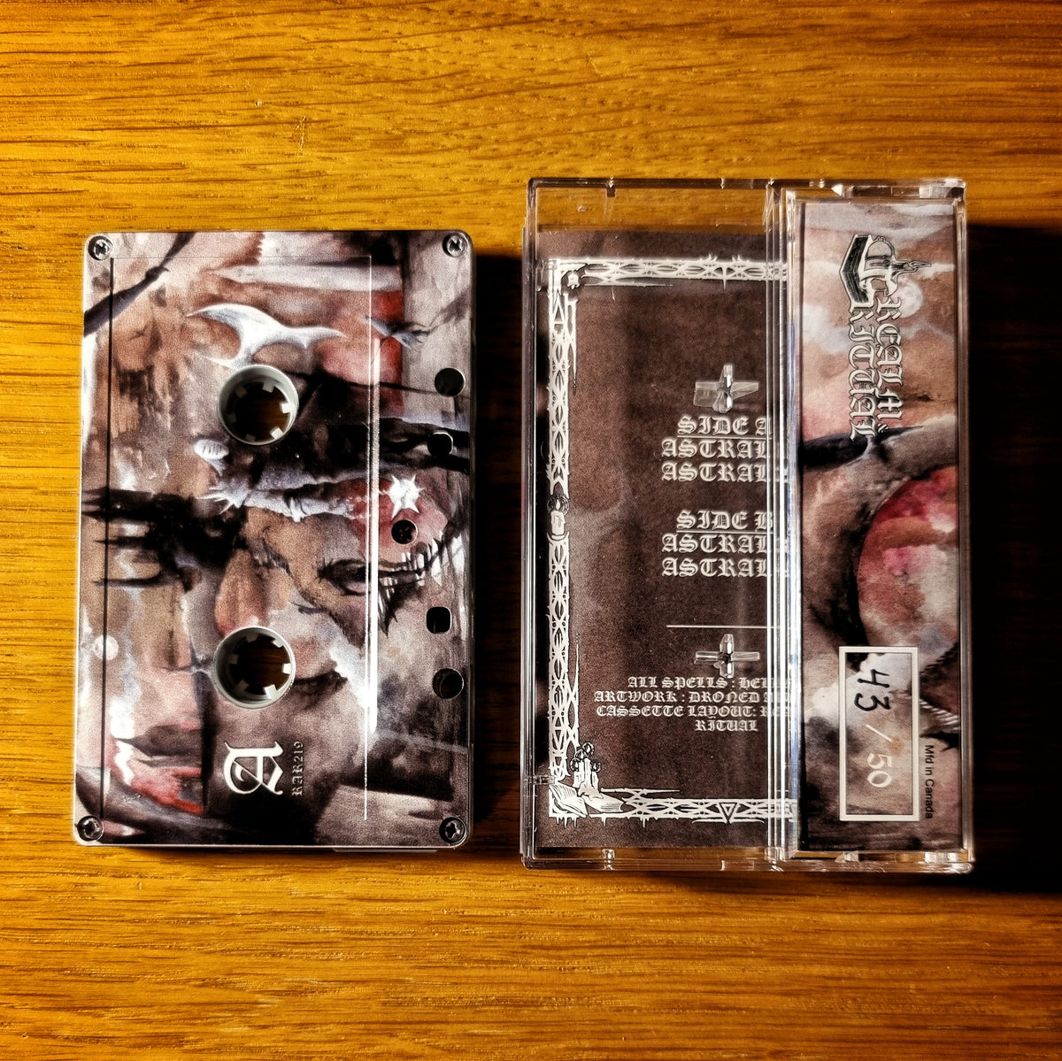 Nightmare Spirit - Echoes From The Astral Temple Cassette Tape