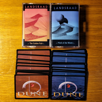 Landsraad - 2x Cassette Bundle /w Dune CCG card