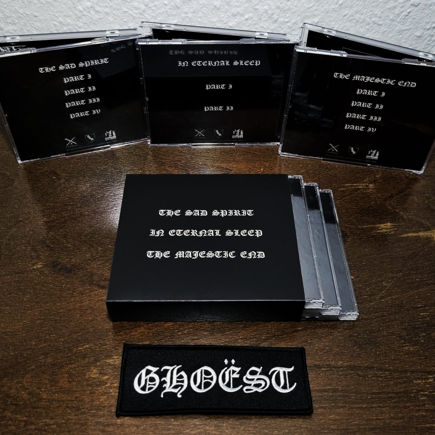 Ghoëst - 3xCD Bundle with Patch