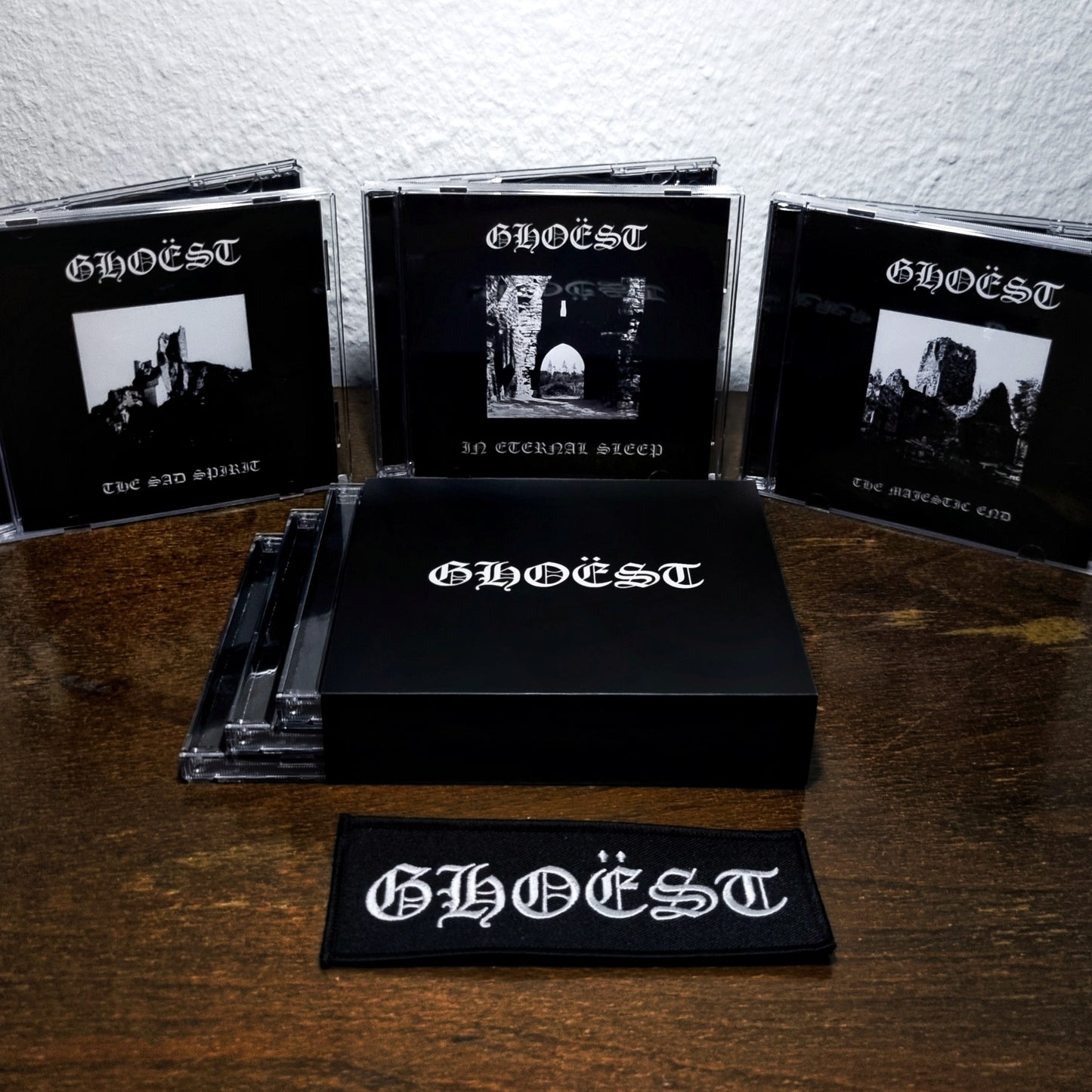 Ghoëst - 3xCD Bundle with Patch