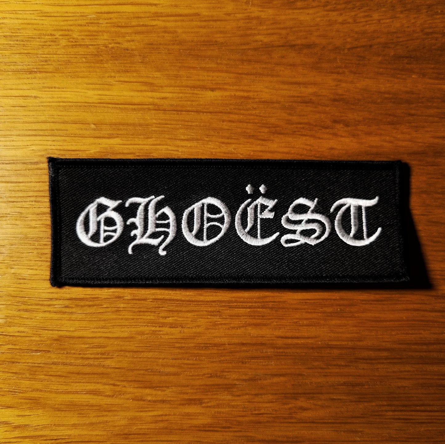 Ghoëst Embroidered logo patch