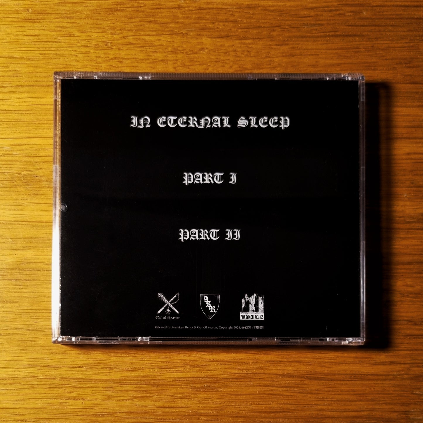 Ghoëst - In Eternal Sleep Jewelcase CD
