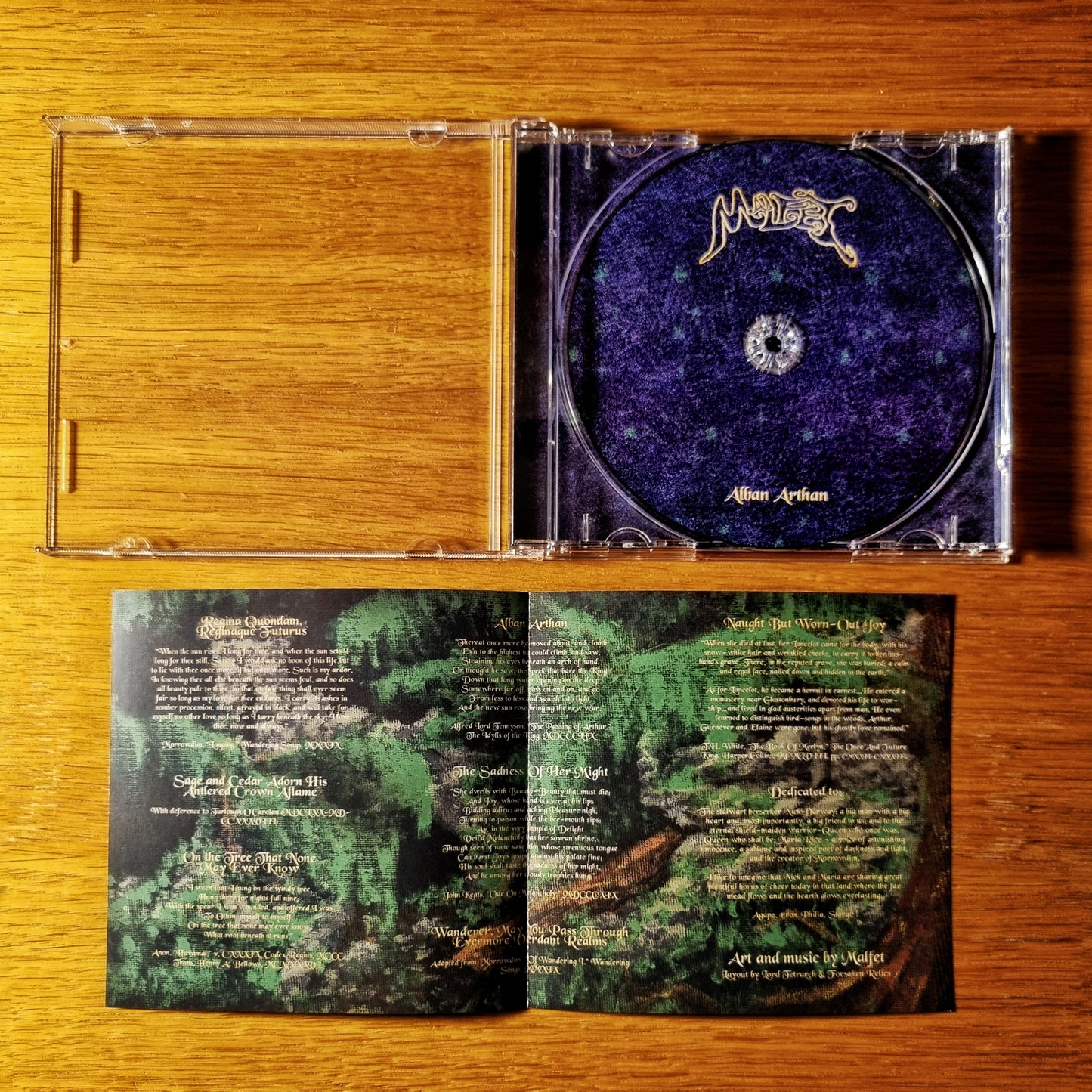 Malfet - Alban Arthan Jewelcase CD