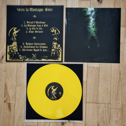 Cimerion - Vers La Montagne Noire Yellow Vinyl LP