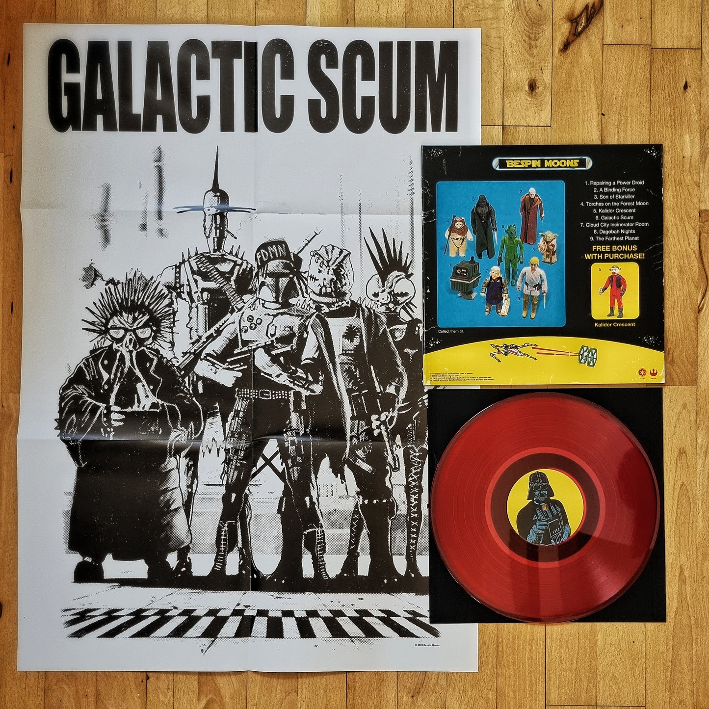 Bespin Moons - A Binding Force Red Vinyl LP