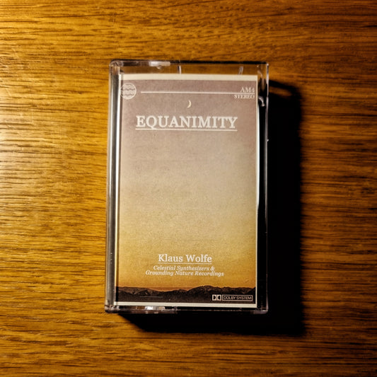 Klaus Wolfe - Equanimity Cassette Tape