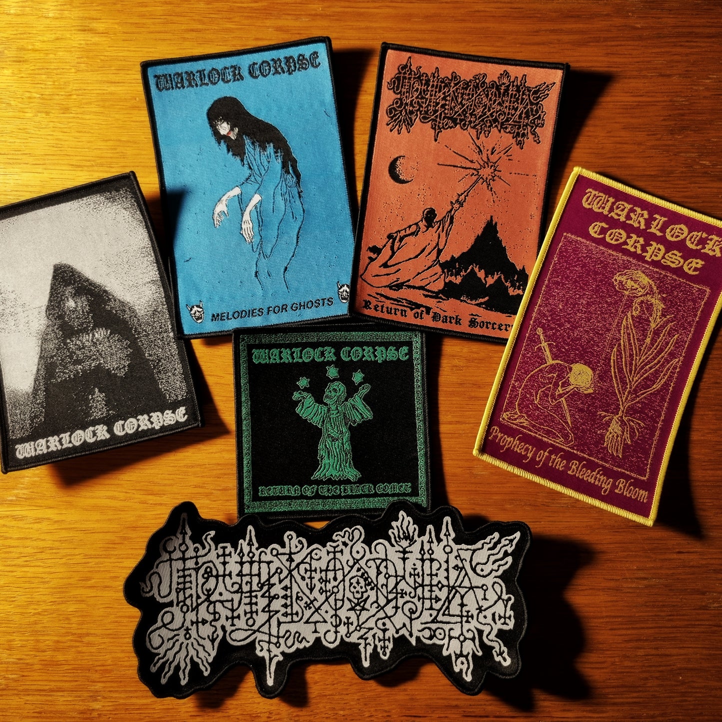 Warlock Corpse - Big Woven Patches