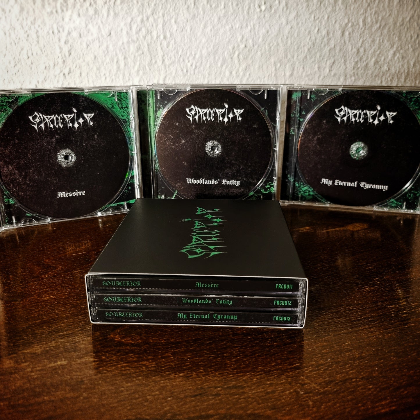 Sourcerior - Woodlands Domain Trilogy 3xCD bundle with Patch