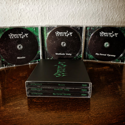 Sourcerior - Woodlands Domain Trilogy 3xCD bundle with Patch