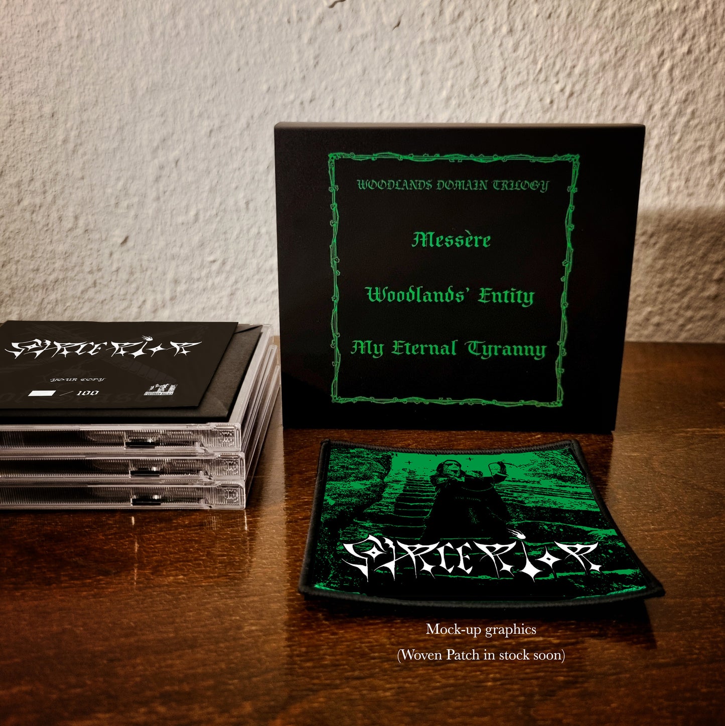 Sourcerior - Woodlands Domain Trilogy 3xCD bundle with Patch