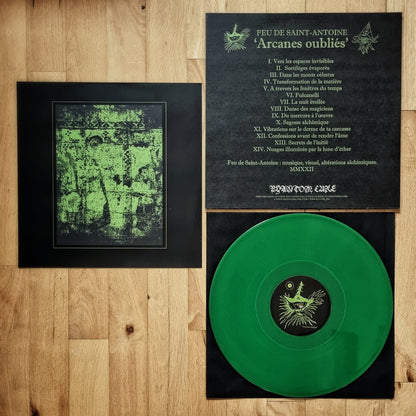 Feu de Saint-Antoine - Arcanes Oubliés Green Vinyl LP
