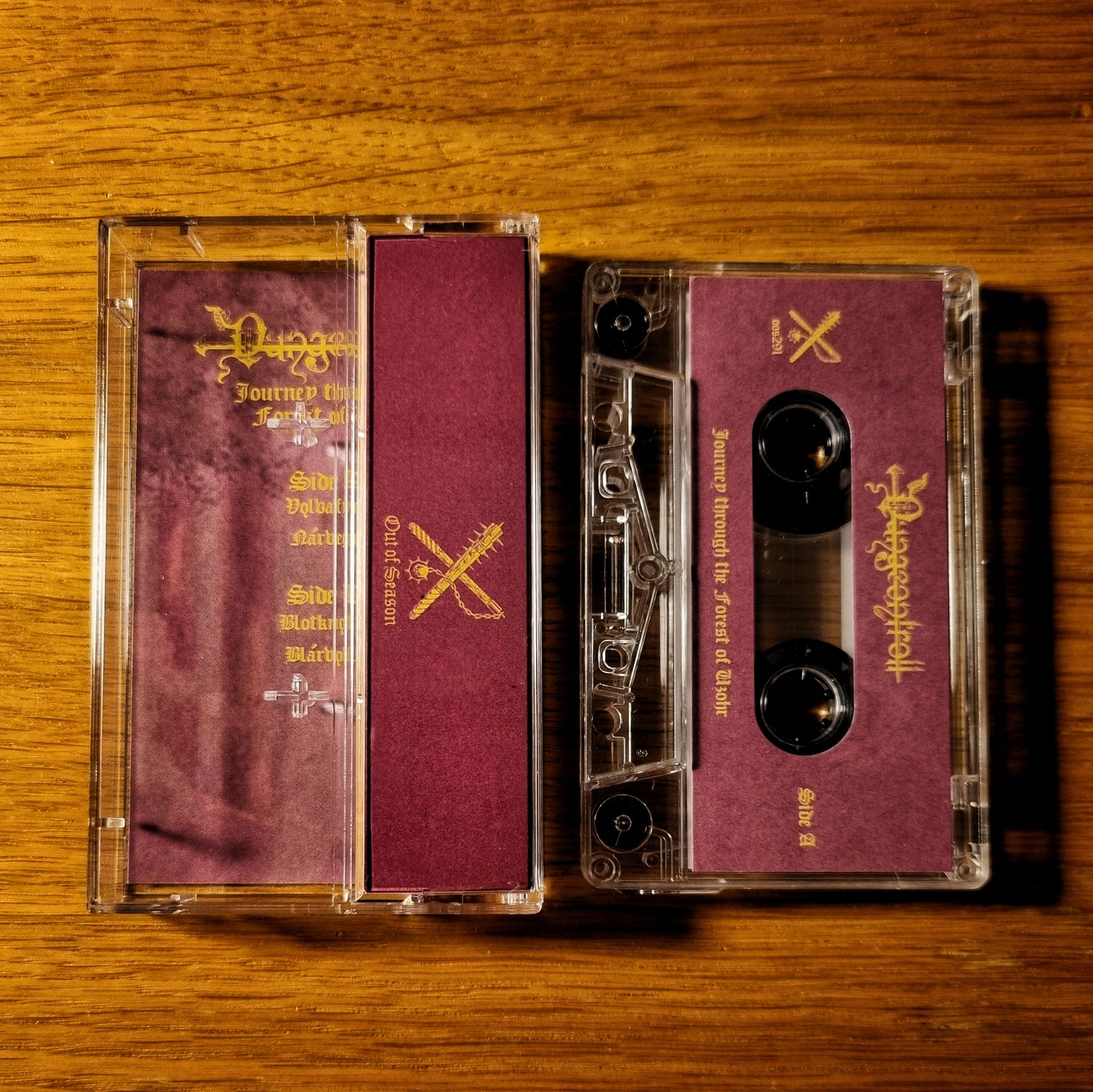 Dungeontroll - Journey Through the Forest of Uzohr (Demo I) Cassette Tape