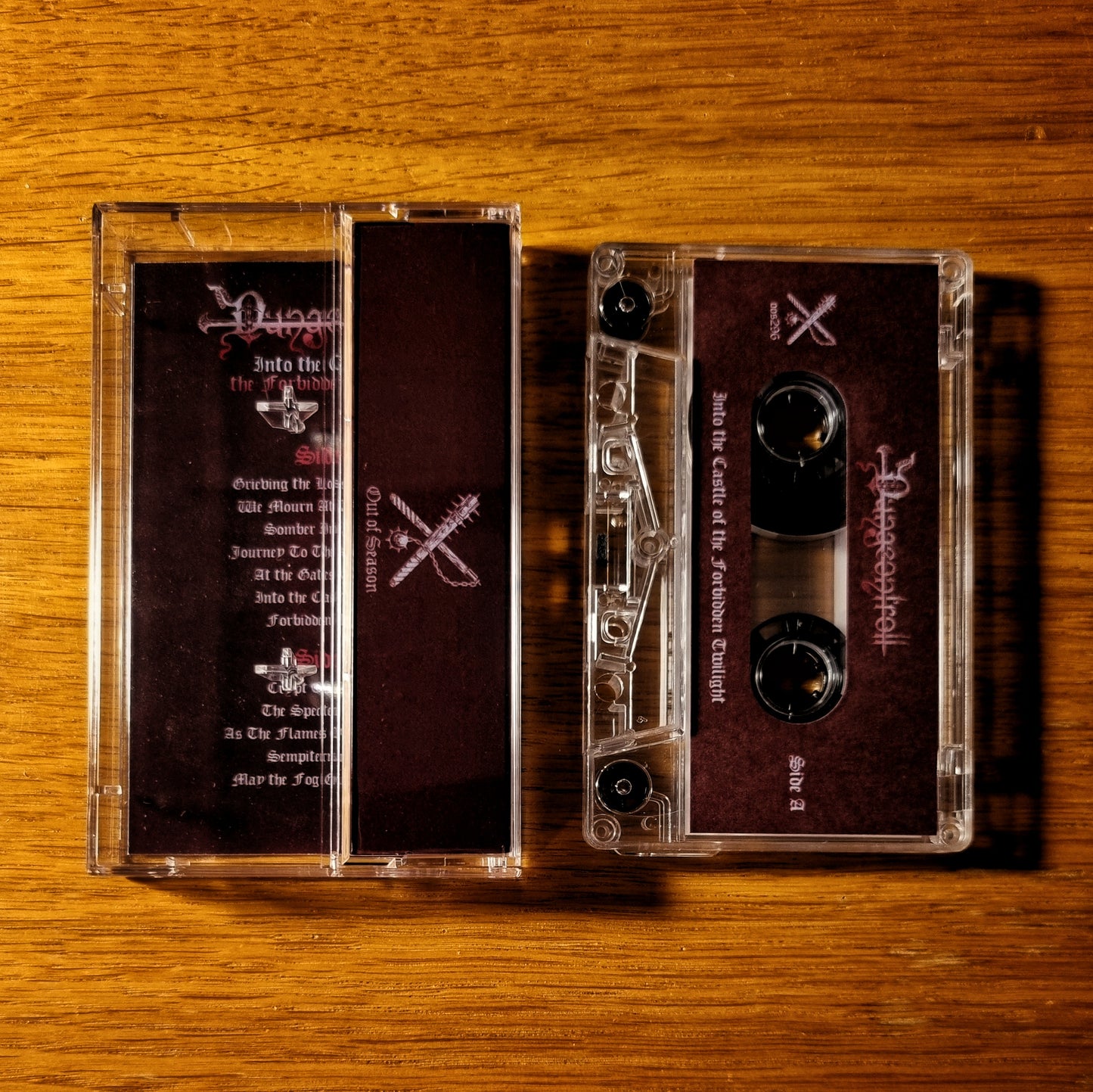 Dungeontroll - Into the Castle of the Forbidden Twilight Cassette Tape