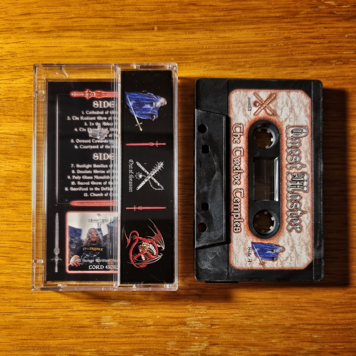Quest Master - The Twelve Temples Cassette Tape