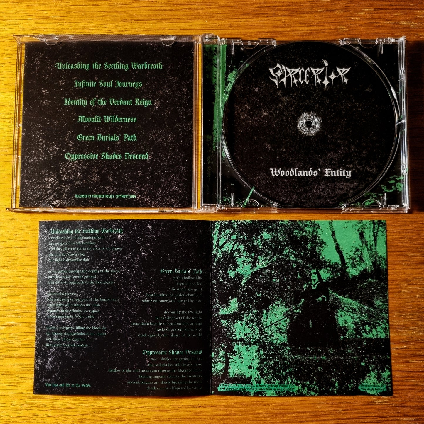 Sourcerior - Woodlands' Entity Jewelcase CD