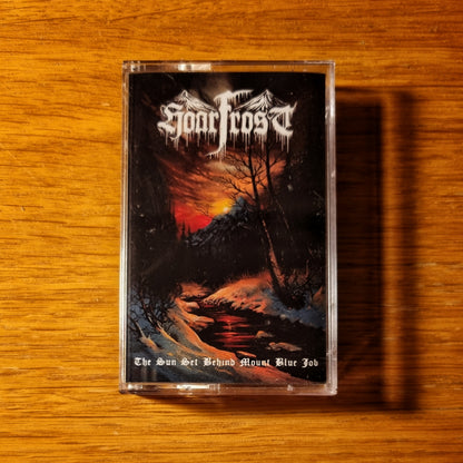 Hoarfrost - The Sun Set Behind Mount Blue Job Cassette Tape