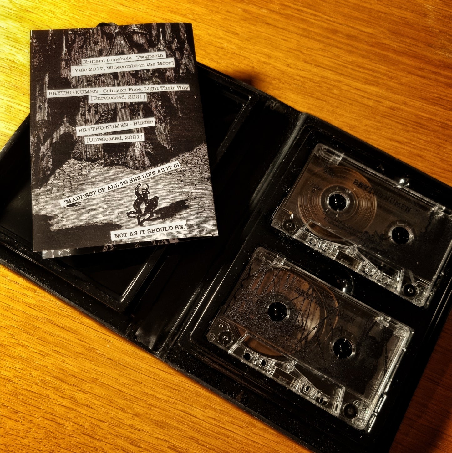 Brytho:Numen - The Companie of the Hidden Crone: Archival Recordings 1970 - 2021 Double Cassette Tape